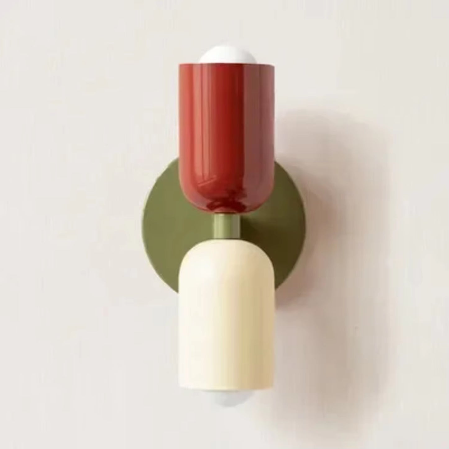 The Oslo Wall Lamp - Creamsicle Colored LED Wall Lamp