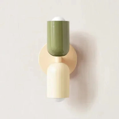 The Oslo Wall Lamp - Creamsicle Colored LED Wall Lamp