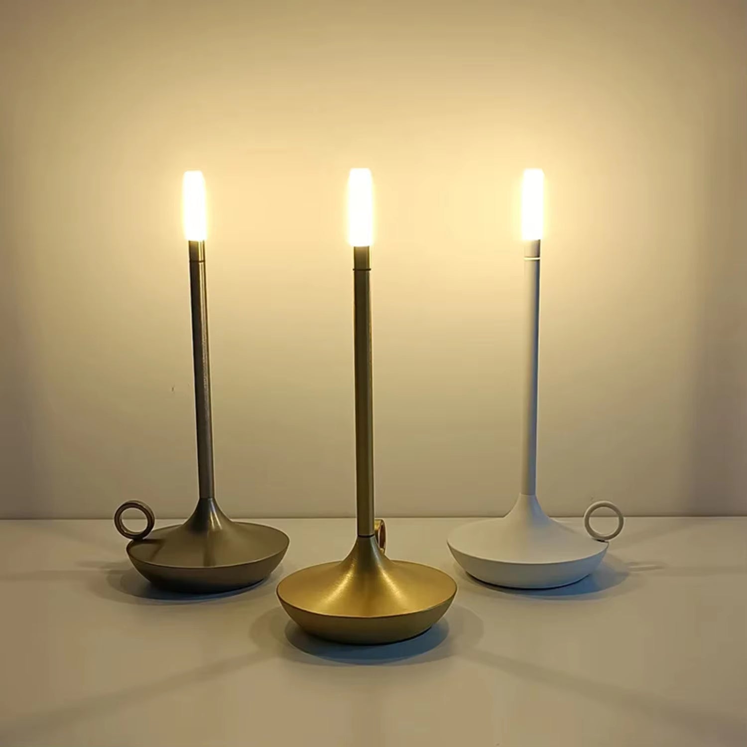 The Vienna Desk Lamp - Portable Wireless LED Desk Candle Lamp 