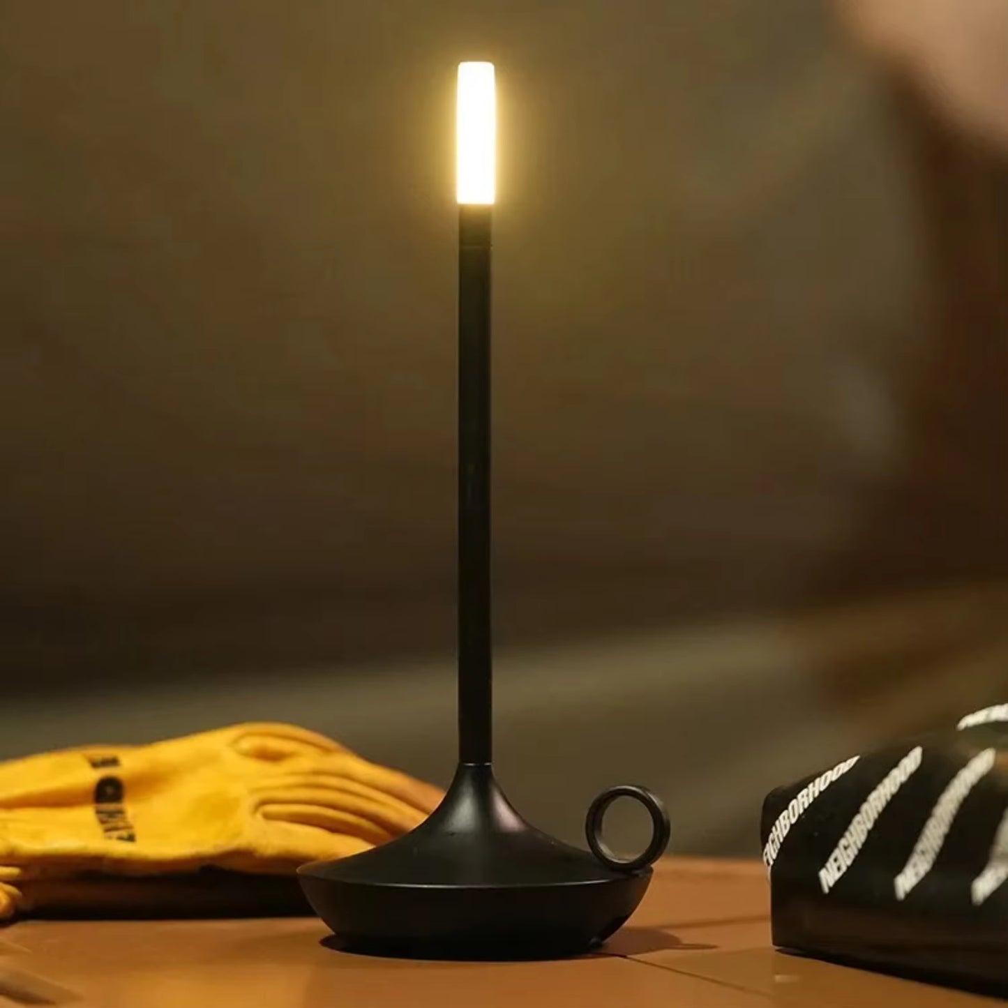 The Vienna Desk Lamp - Portable Wireless LED Desk Candle Lamp 